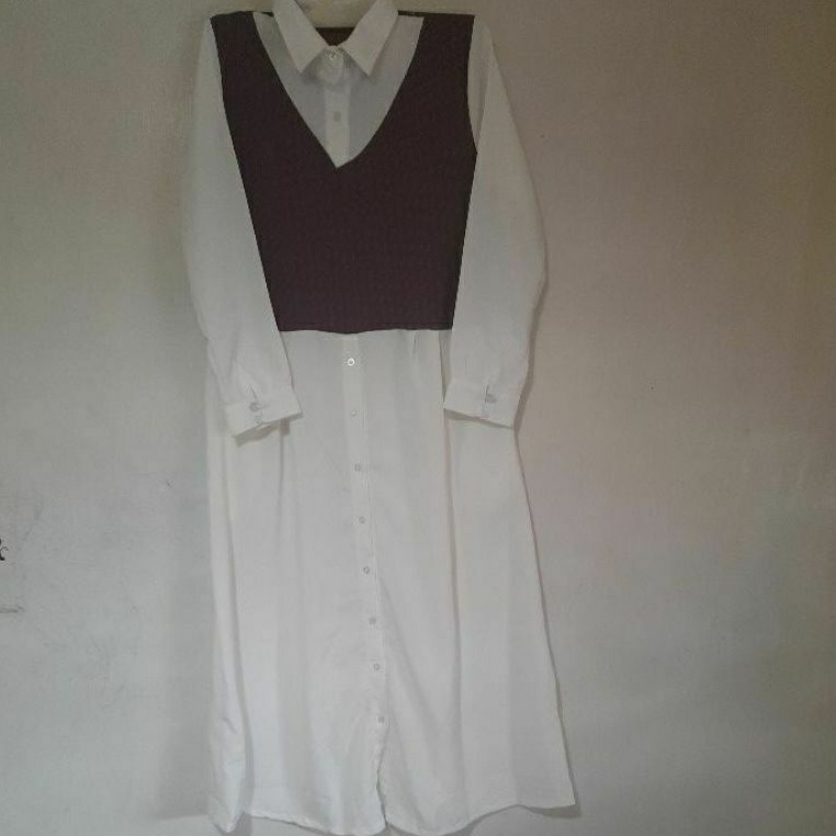 gamis betina warna taro