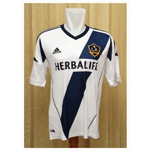 LA Galaxy Home Kit 2012 / Jersey Sepakbola / Baju Bola Football / LA Galaxy Home 12 / Beckham