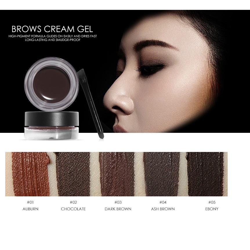 UE READY FOCALLURE Eyebrow Cream Gel FA23 - Kosmetik Mata Waterproof ♪ zi