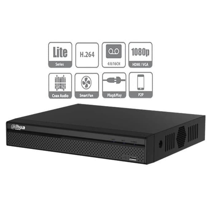 DVR DAHUA 8CH XVR5108HS-X  4MP PENTA-BRID 1080P COMPACT 1U DVR