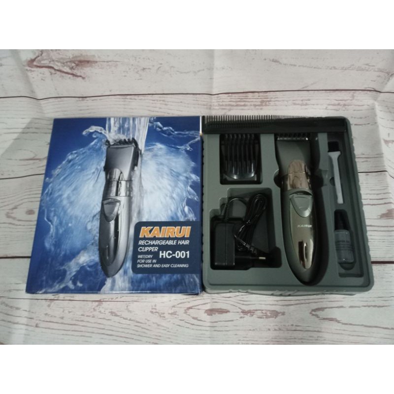 ALAT CUKUR RAMBUT - KAIRUI Electric Shaver Alat Cukur Rambut Jenggot Elektrik - HC001