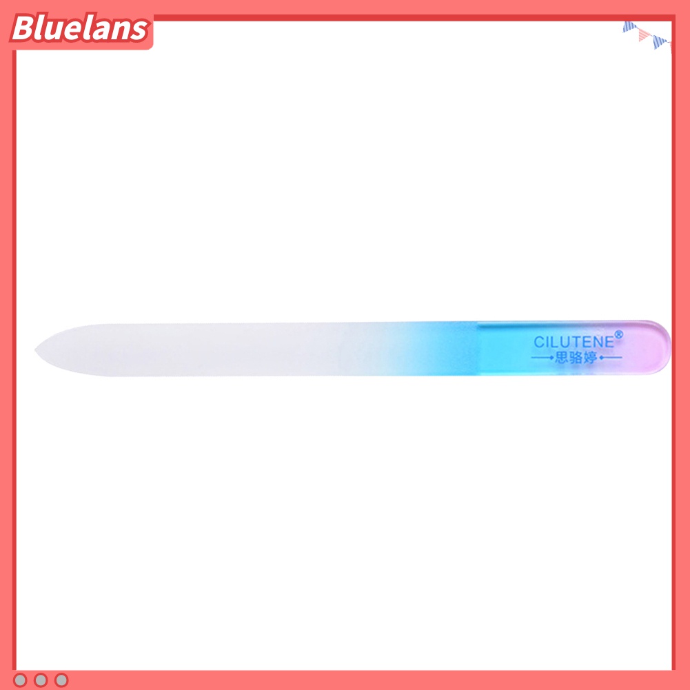 (In Stock) Kacamata Hitam Lensa Warna Warni ♡Alat Kikir Kuku Bahan Alloy Tahan Lama Dengan Kotak Penyimpanan Untuk Manicure Pedicure