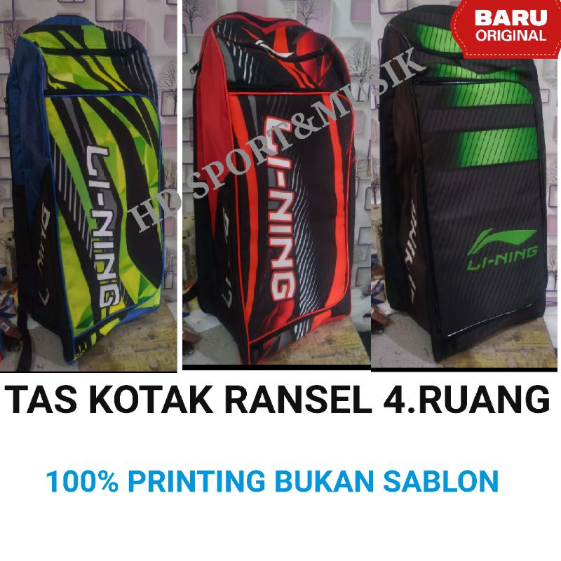TAS RAKET,TAS RAKET KOTAK,TAS OLAHRAGA,TAS RANSEL,TAS PRINTING,TAS LINING