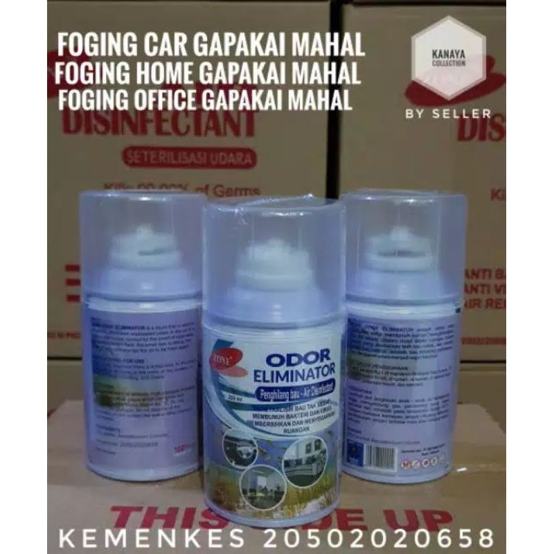 penghilang bau apek Odor eliminator foging mobil pewangi penetralisir udara