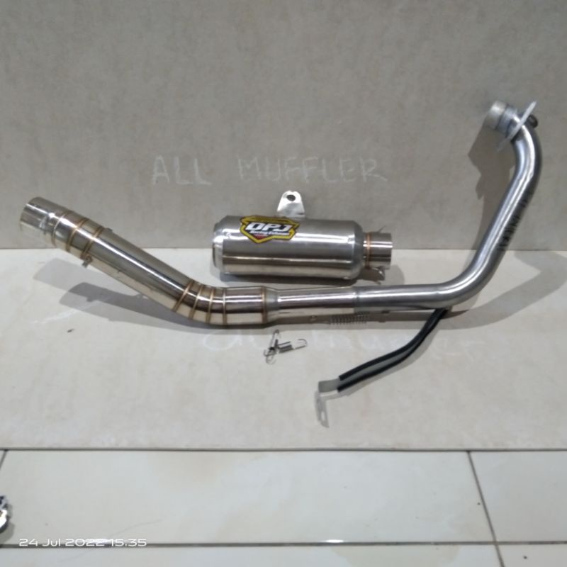 knalpot racing DPJ gp1 Satria Fu injeksi sensor