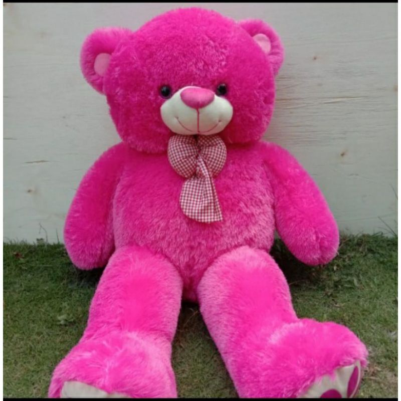 0Boneka Beruang Teddybear Jumbo 100cm 1 meter bagus