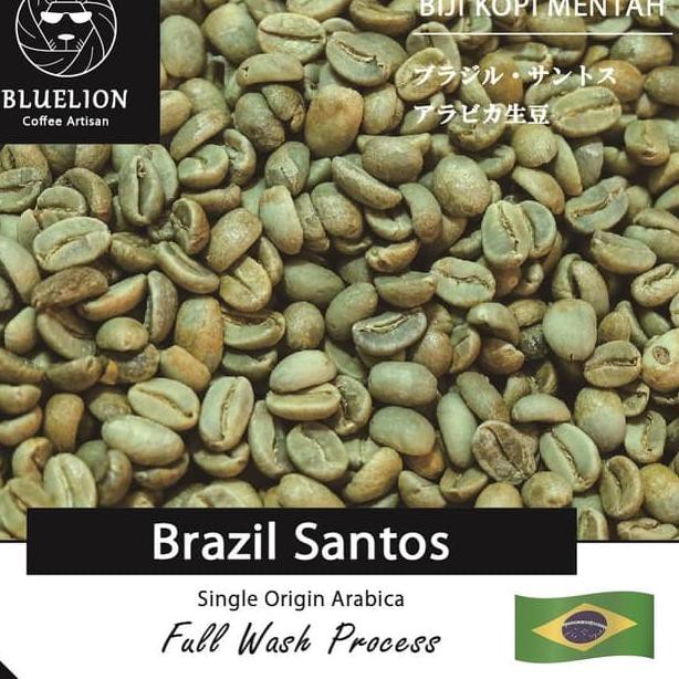 

✤kod✰ xvd-005 Brazil Santos 1 KG - Green Bean - Biji Mentah - Kopi Bluelion ❀