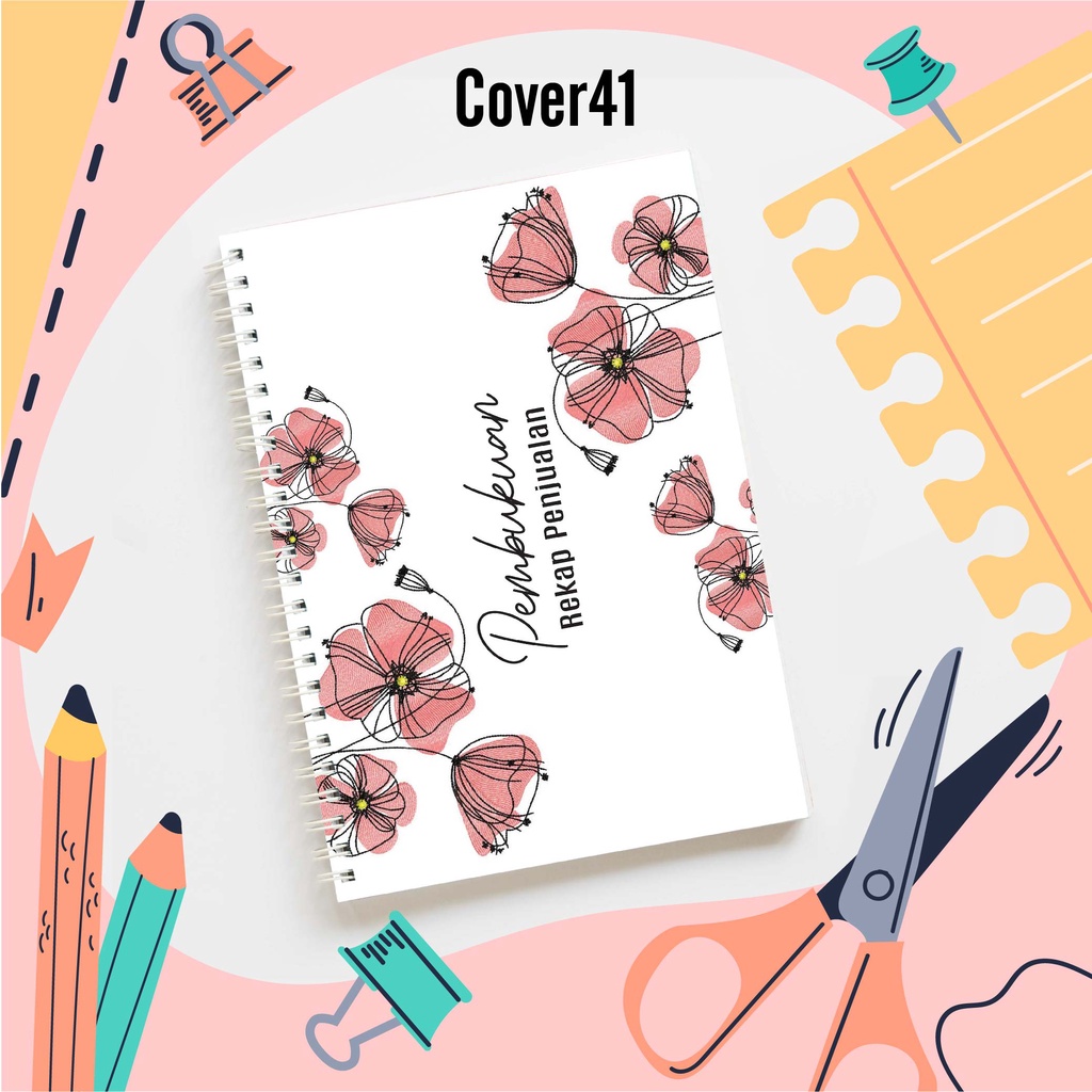 

Hanabi Buku Rekap Penjualan BELI 2 Buku Gratis 1 Pen Gel kode 40-41