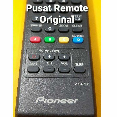 REMOTE REMOT DVD PIONEER BLU RAY HOME THEATER ORIGINAL ASLI