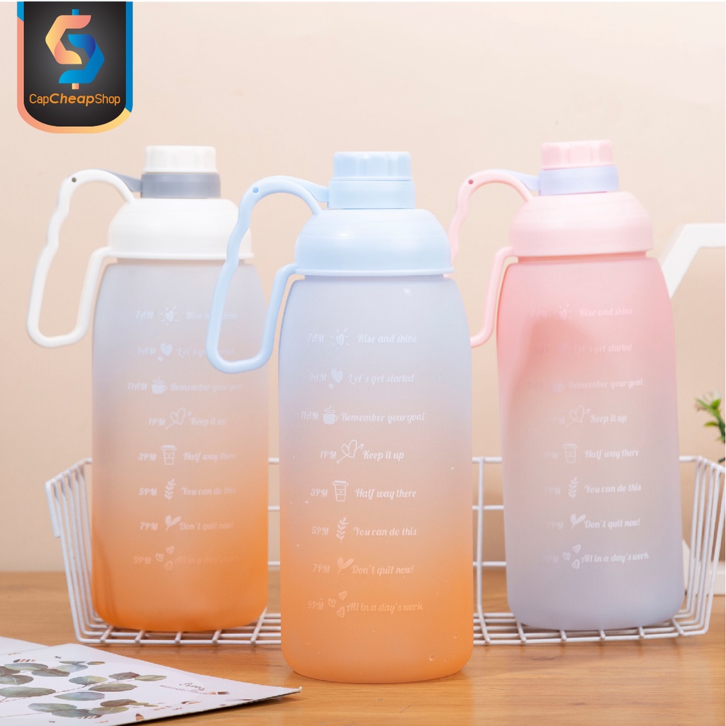 Botol Minum Motivasi Kapasitas 1800 ml