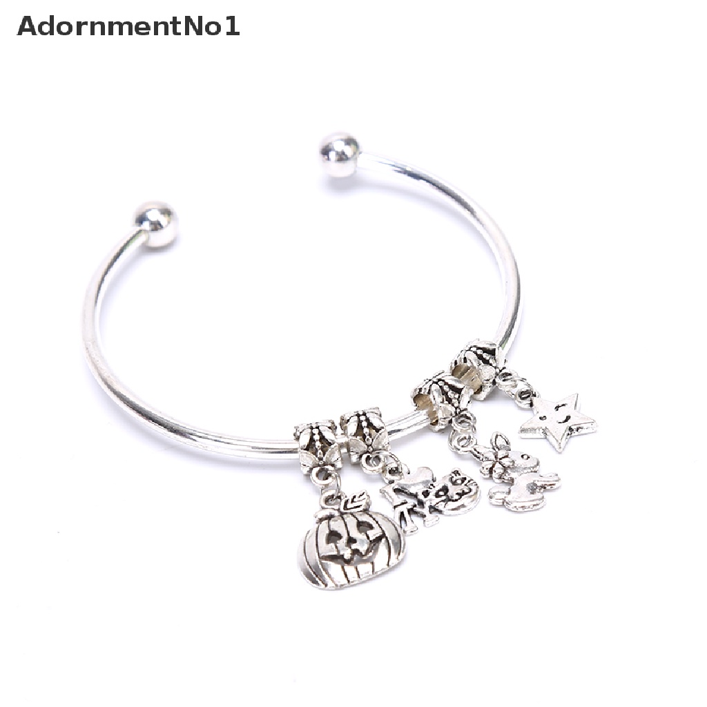 [AdornmentNo1] Fashion Silver Bracelet Women Base Bangle DIY Opening Bare Chain Jewelry Making [new]