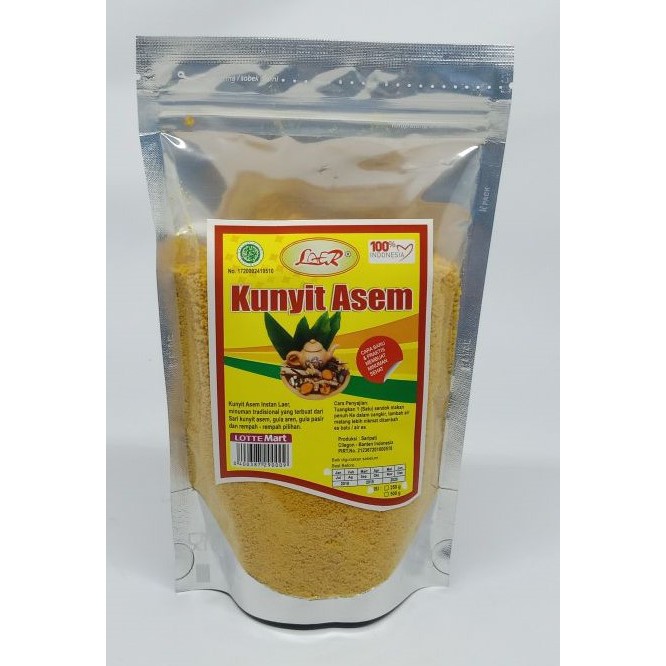 

SARIPATI LAER Kunyit Asem Instan Standing Pouch 250gr