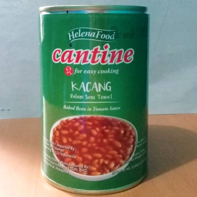 

Cantine Kacang dalam Saus Tomat