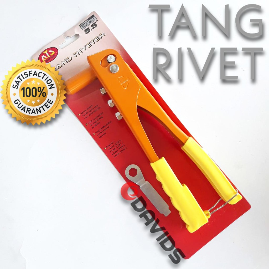 Tang Rivet Alat Ripet Stang Rifet Paku Keling Aluminium Alumunium ATS 9,5 inch