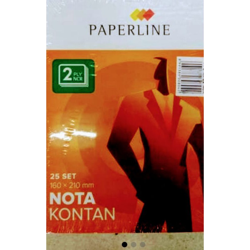 

nota kontan besar 2 rangkap paper line