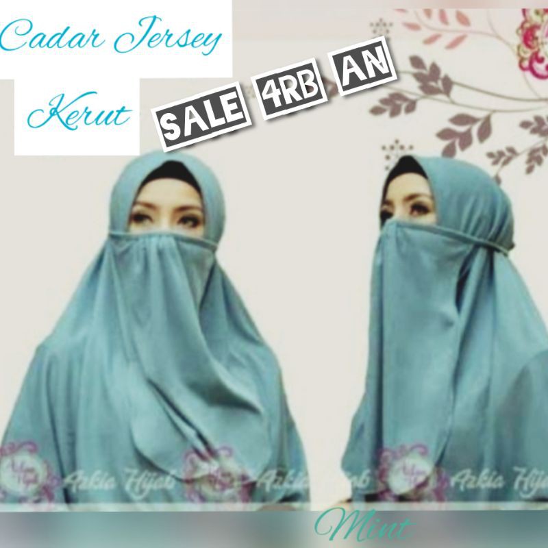 cadar Jersey kerut