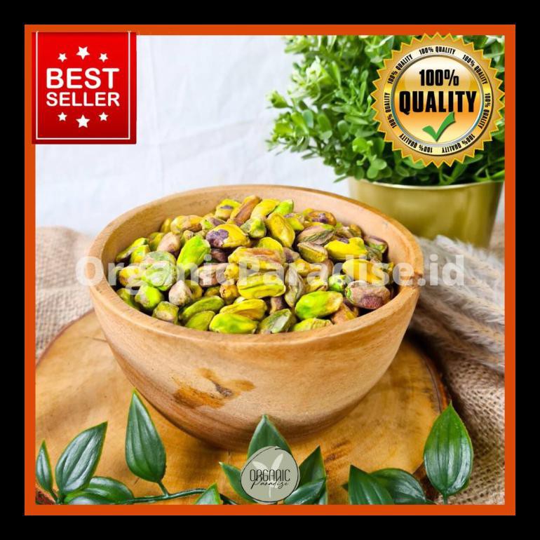 

STOK BARU! PISTACHIO ROASTED 250GR/KACANG PISTACHIO PANGGANG TANPA KULIT PREMIUM MURAH