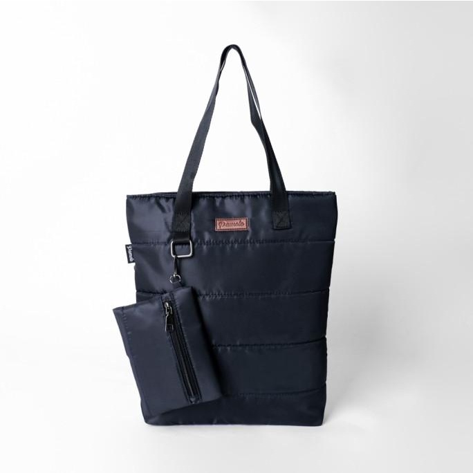 Pamole Totebag Kekinian Gratis Pouch Penutup Resleting Neck Series BAGUS