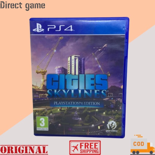 BD PS4 Cities Skylines / KASET PS4 CITIES SKYLINES