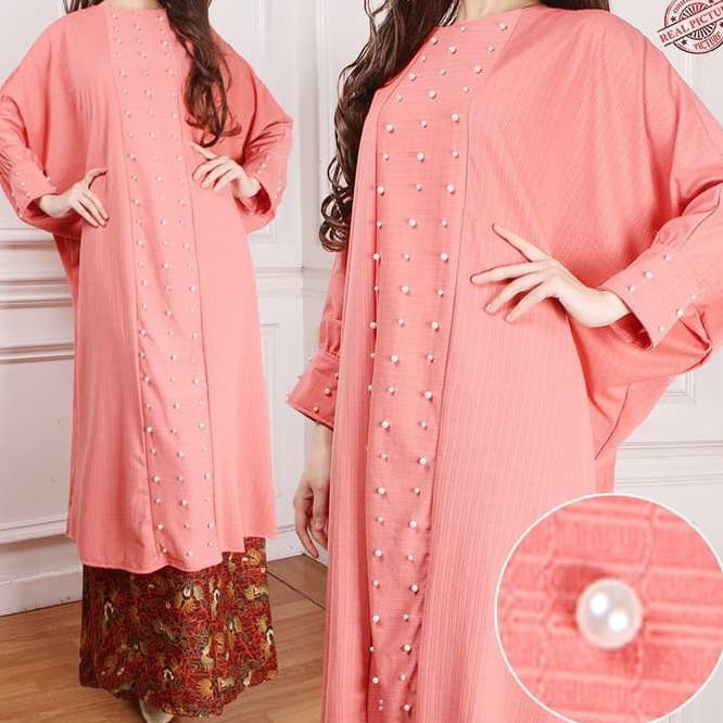 Ba3D Tunik Kaftan Azizah - Purple Lnym