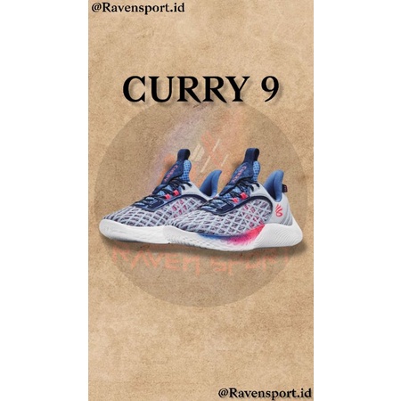 sepatu basket Curry 9 Size  EU 43