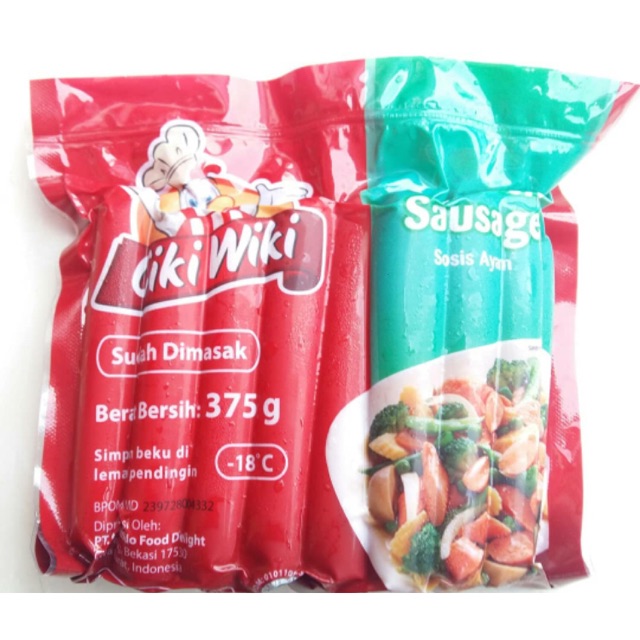 

Cikiwiki sosis 375gr