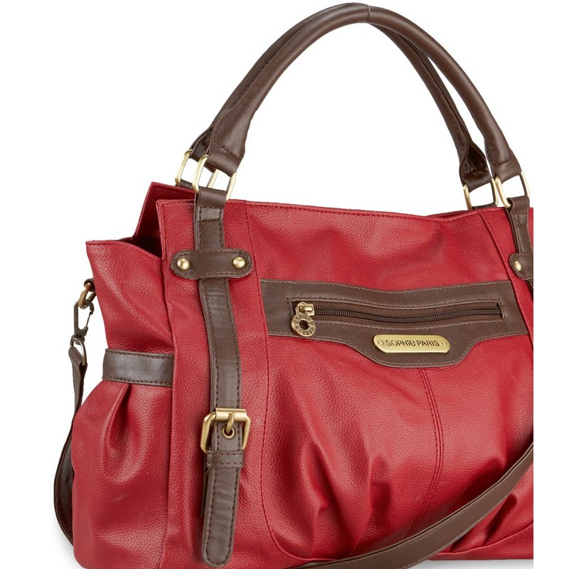 TAS WANITA MANTOIS BAG LL505DR SOPHIE MARTIN PARIS MURAH MERAH MEWAH