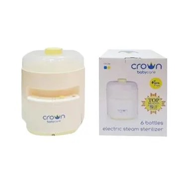 Steril steamer botol crown (6 botol)