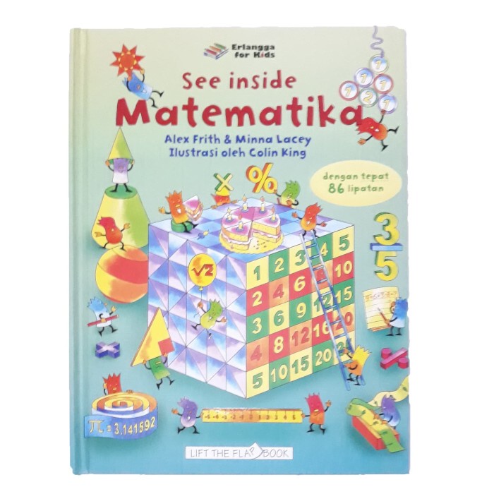 Lift The Flap Book See Inside Matematika Usborne Terjemahan Erlangga