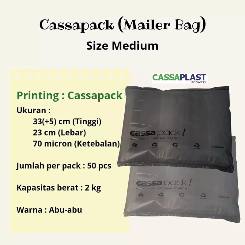 

RB Mailer Bag Cassaplast CASSAPACK MEDIUM