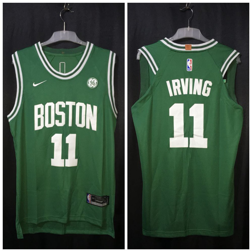 Jersey Basket Boston Celtic Irving 11 Hijau Terbaik