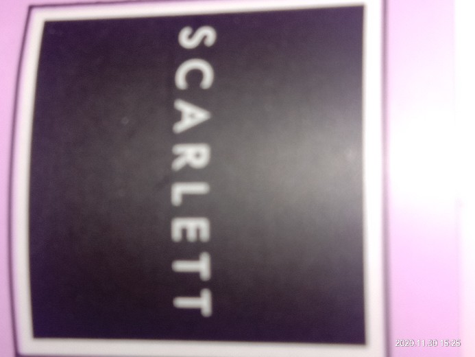 [original] Scarlett Shower Scrub Original By Felicia Evangelista