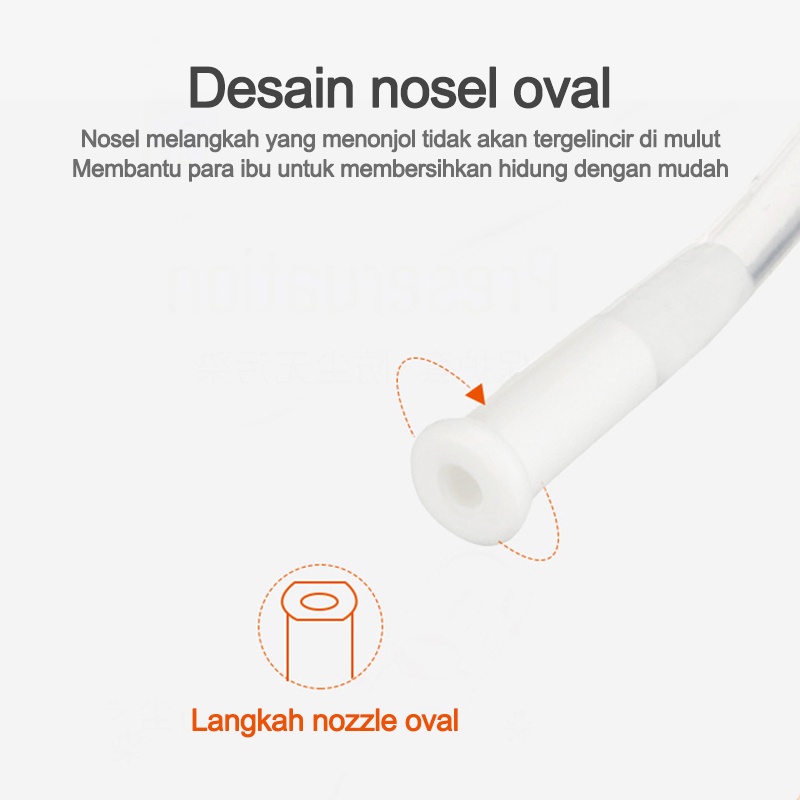 Alat sedot ingus bayi/Penyedot ingus bayi/Sedotan Pembersih Hidung Bayi Anak Ingus Lendir Nose Cleaner Nasal Aspirator L47/48