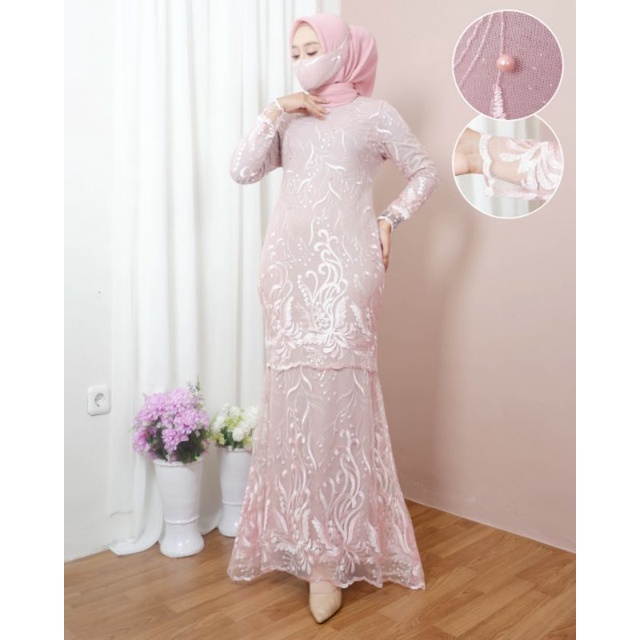 Gamis Duyung / Kebaya Modern / Gamis Pesta / Gamis / Kebaya Brukat / Kebaya / Gamis Modern /