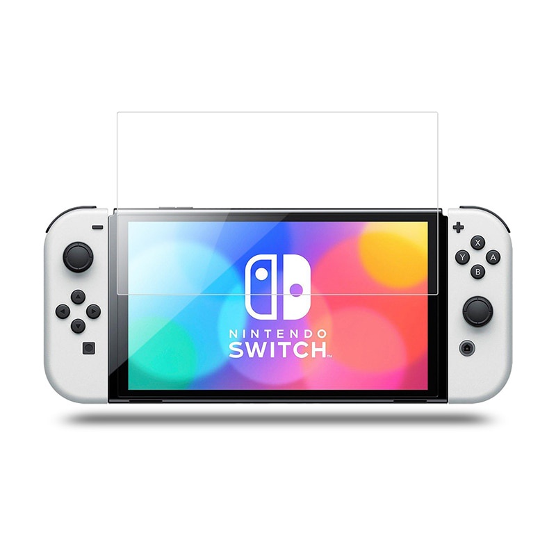 Pelindung Layar Tempered Glass 9h Hd Oled Untuk Nintendo Switch