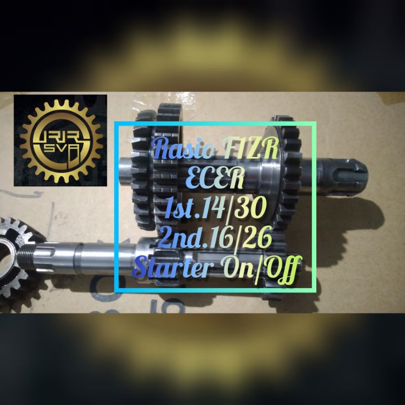 Gigi Rasio Racing F1ZR FIZR FIZ R FIZ1 FORCE 1 F1 Road Race Drag Ecer Gigi 1.14/30 Gigi 2.16/26 Stat