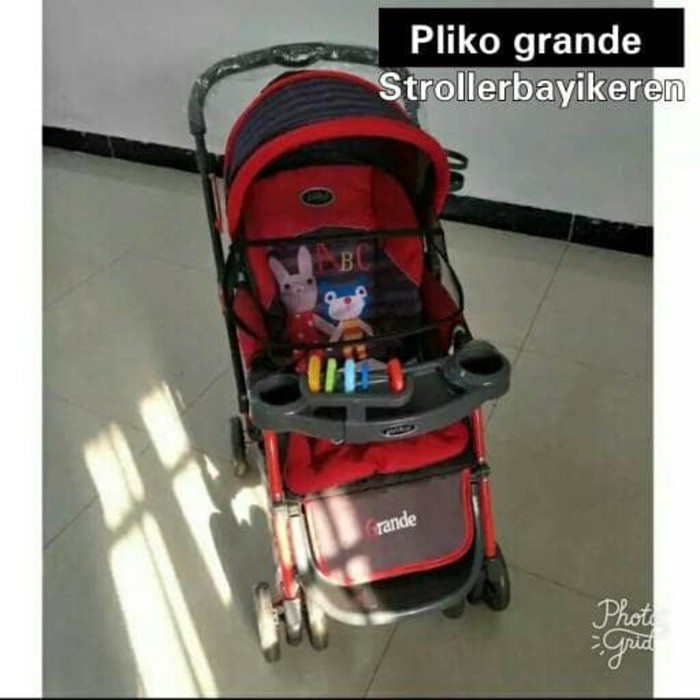 Stroller Bayi Pliko Grande / kereta dorong bayi  Pliko multifungsi ayunan Grande
