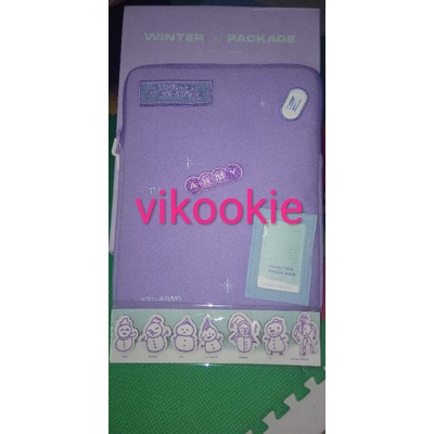 BTS Pouch Wappen Winter Package 2021 Official