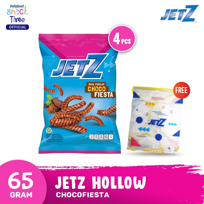 

4eh Jetz Sweet Chocofiesta 65 Gr 4 Pcs - Free 1 Pcs Drawstring Bag 60Jhh