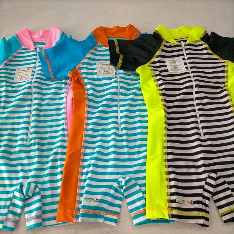 tomomi baju renang bayi 6-12m romper renang
