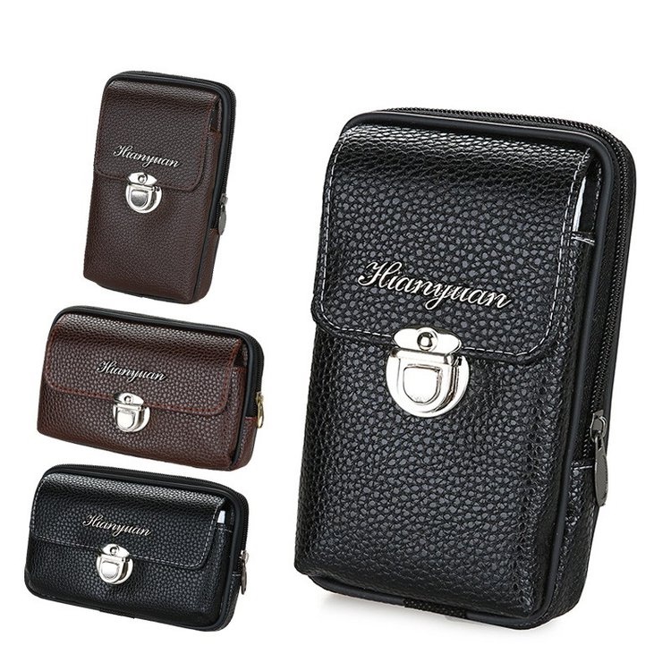 [COD] LB - Dompet handphone &amp; kunci / Tas mini bahan kulit / Tas handphone pria / Dompet pria / 10033