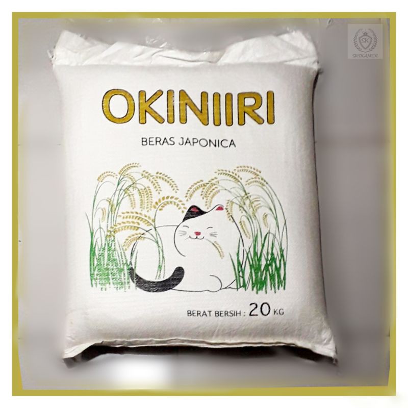 Beras jepang/ Japonica OKINIIRI 5KG repack
