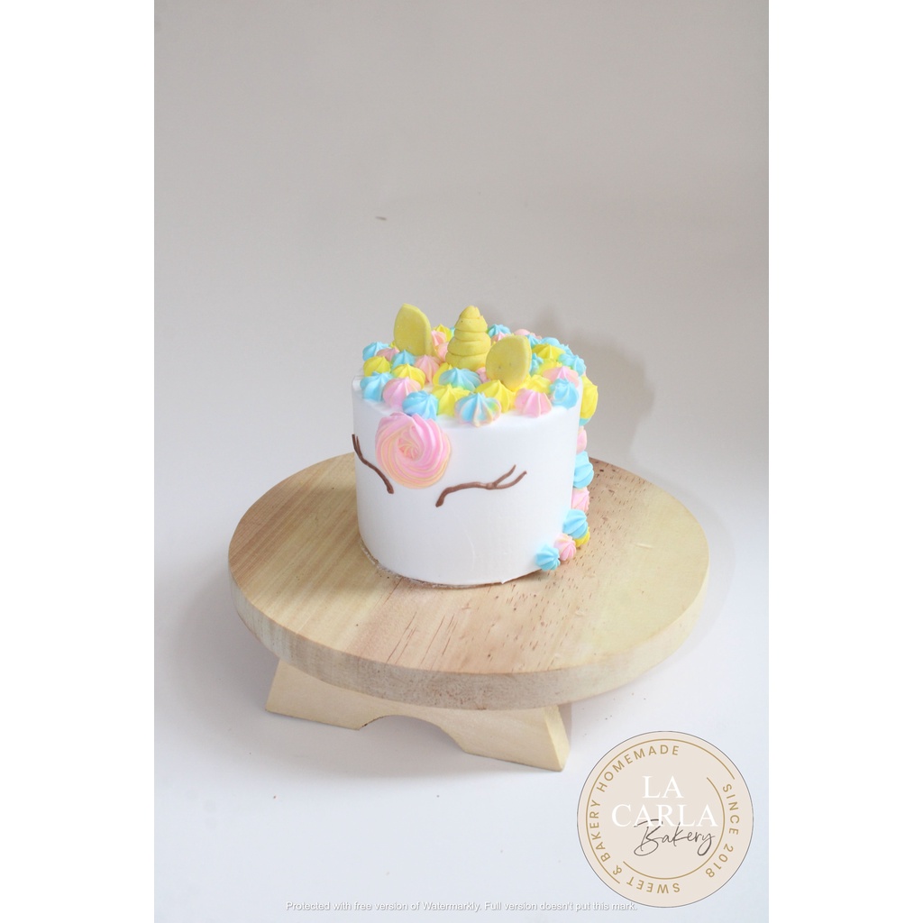 

Mini Cake Tart My Little Pony by La Carla Bakery
