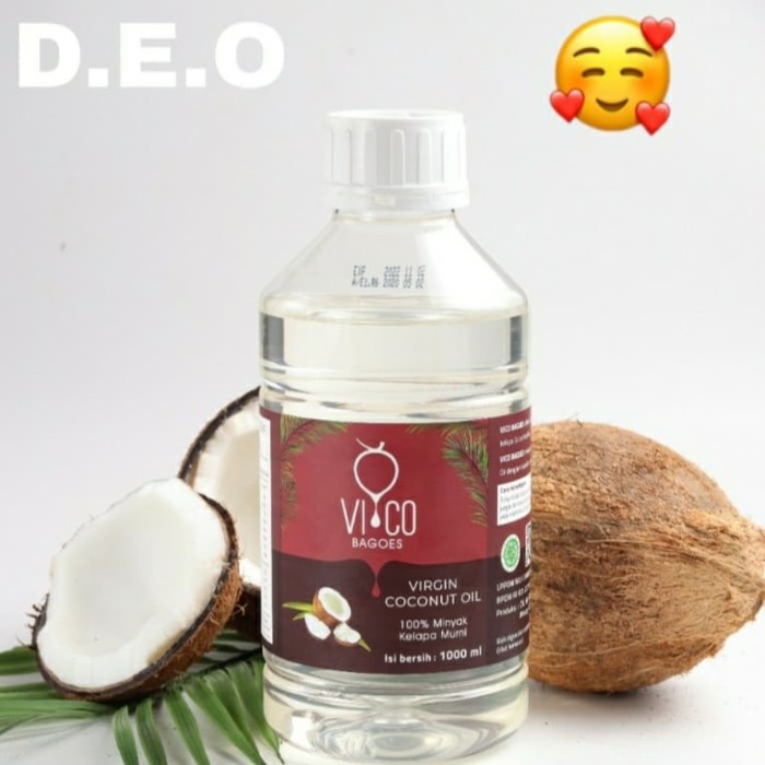 

(BISA COD) Vico bagoes vco virgin coconut oil 1000 ML