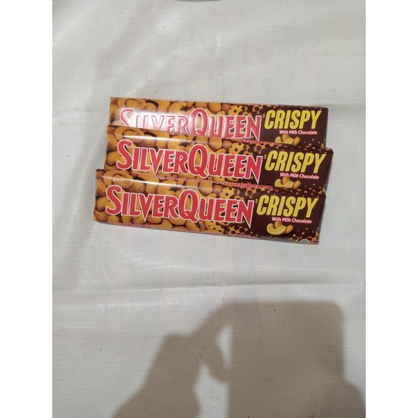 

coklat silverqueen crispy set 3