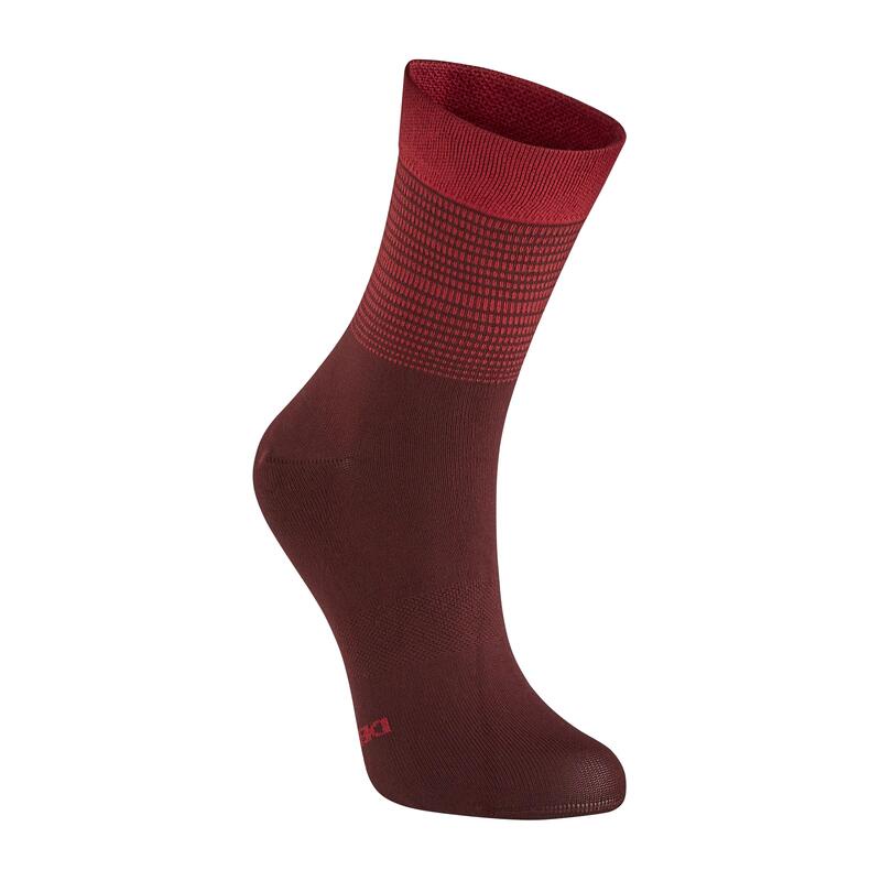 Decathlon Van Rysel Socks Roadr 520 - Burgundy - 8618619