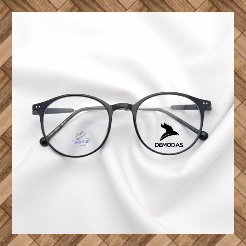 Frame KACAMATA LENTUR ( Photocromic Fotokromik Bluecromic photochromic potocromic fotocromic ) Lensa Photocromic Frame Kacamata Wanita Pria Minus Normal Silinder Plus Demodas Glasses 21261