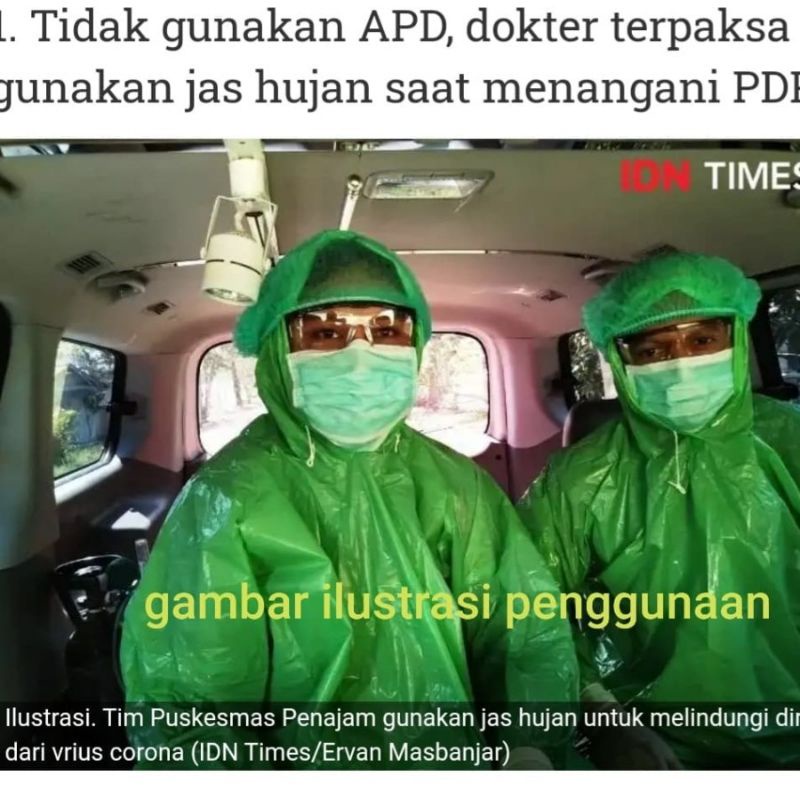 jas hujan pelastik stelan berkualitas - jas hujan pelastik tebal LDPE jekat celana - jas hujan plastik Ponco mustika - mantel plastik setelan murah