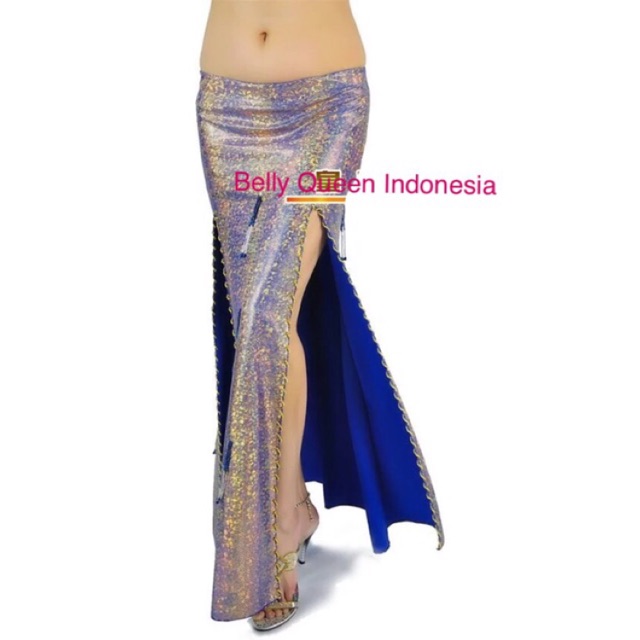 Belly dance rok pkk corak kulit sexy kostum rok kulit senam fitness zumba aerobik