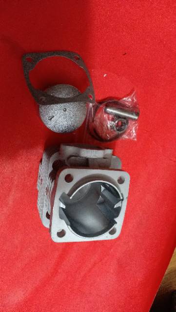 BLOK SEHER PISTON ZK 44 MM ~COCOK UNTUK MOTOR MINI TRAIL~GP DAN ATV 2TAK 50CC